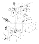 Page C Diagram and Parts List for 31AE6B3H401 1999 Yard Man Snow Blower